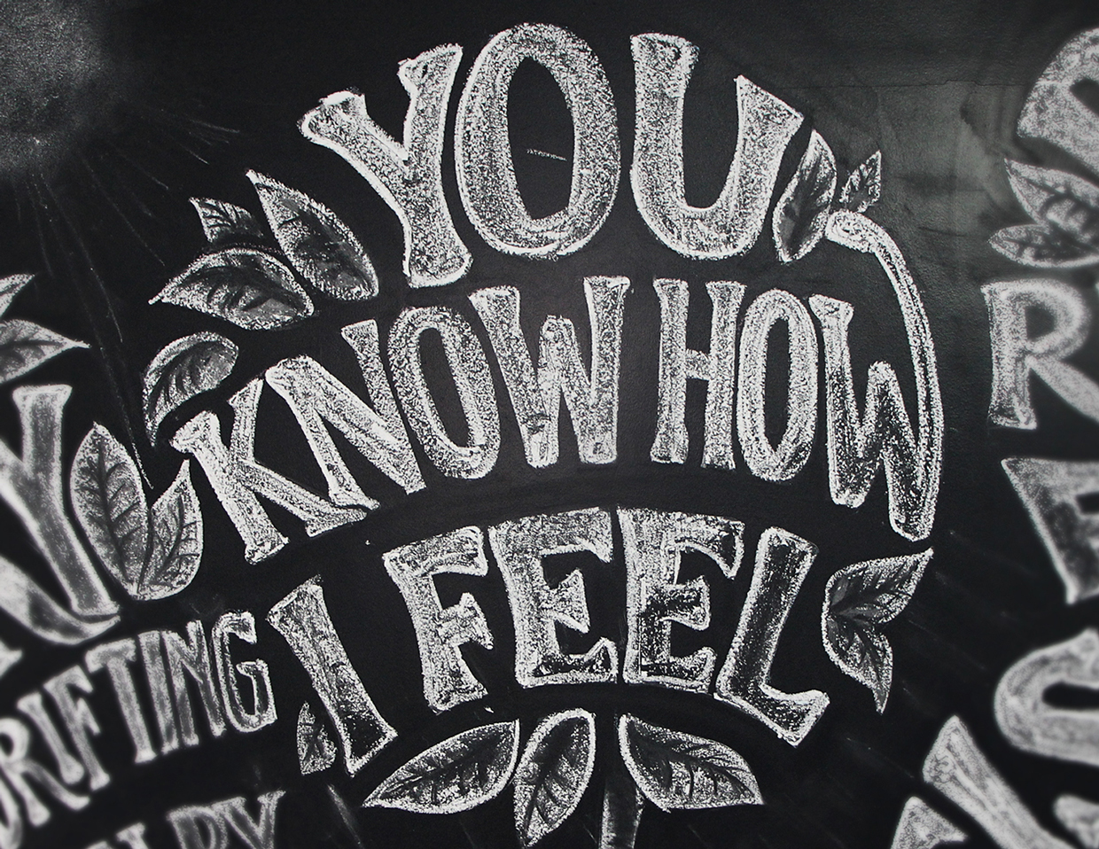 Feeling Good Typography Wall Art 99inspiration