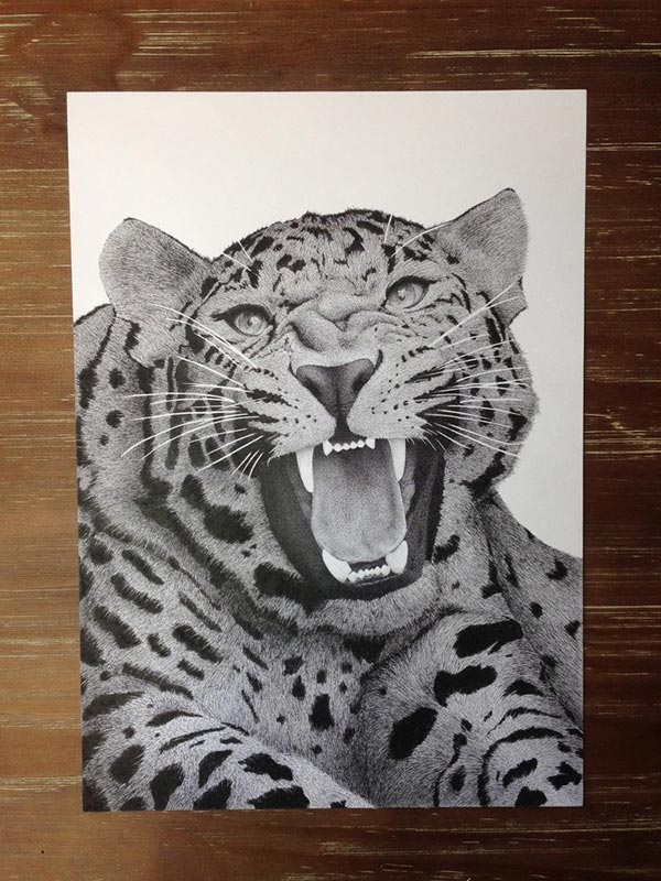 Amazing Stippling Art Illustrations