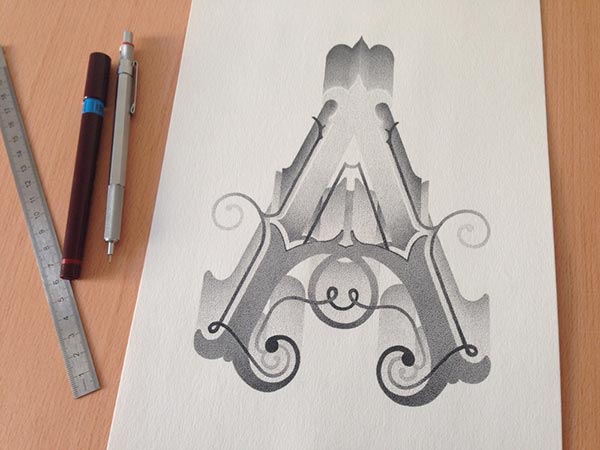 Best Stippling Typography designs