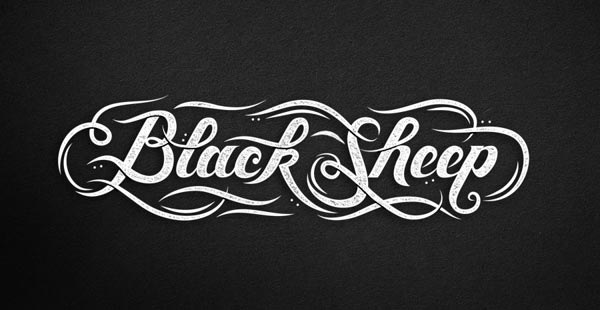 Detailed Hand Lettering design