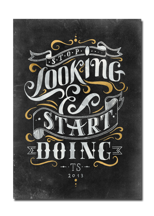 Good lettering drawing and design