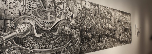 Incredible Surreal Mural Drawings 1