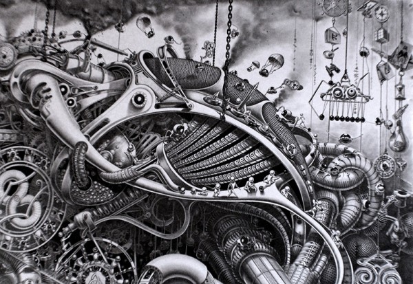 Incredible Surreal Mural Drawings 10