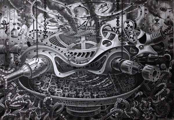 Incredible Surreal Mural Drawings 12