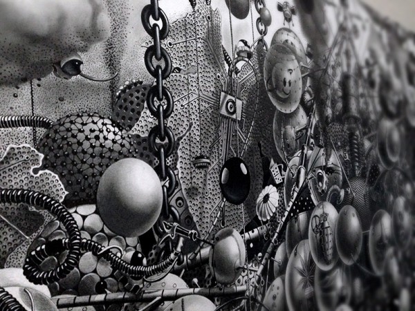 Incredible Surreal Mural Drawings 4