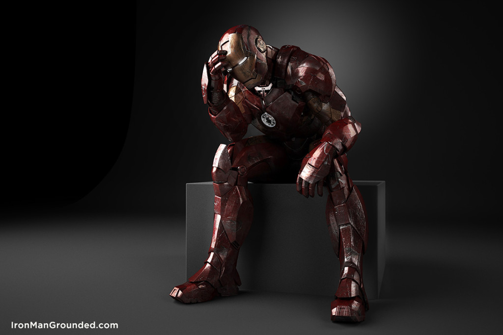 Iron Man Grounded Humanizes