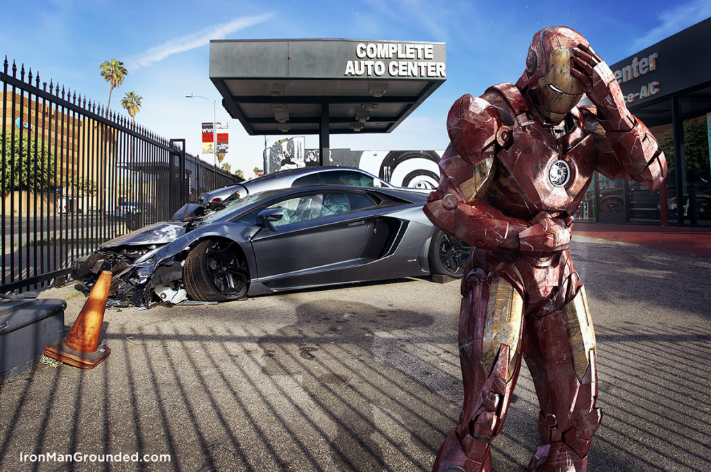 Iron Man Grounded Humanizes Photos