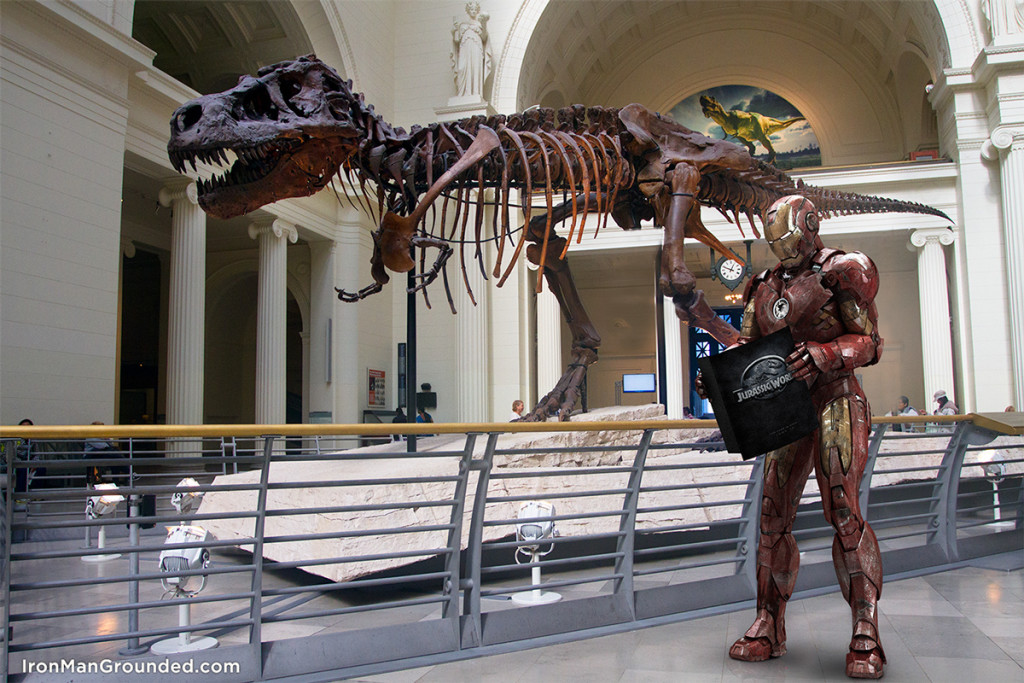 Iron man in The museum