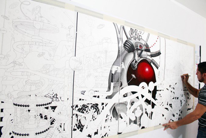 Wandbilder Groß: Unleashing Creativity with Large-Scale Drawings!