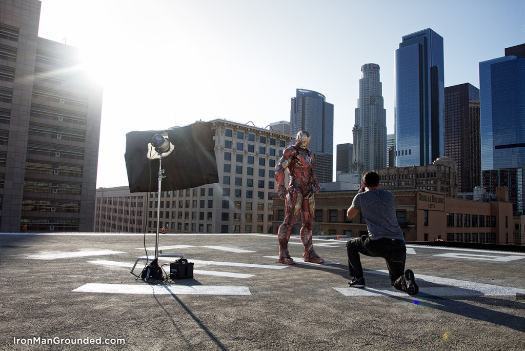 photo session iron man