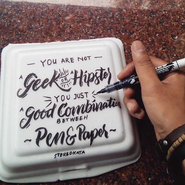 Creative hand lettering art  - Dimaz Fakhruddin