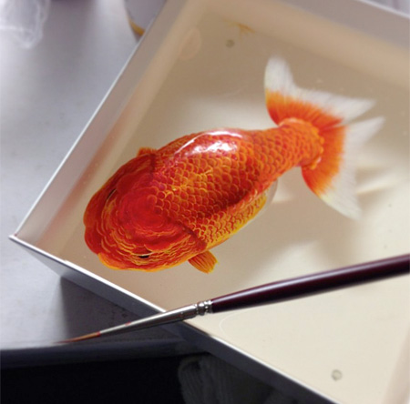 Realistic 3d paintings