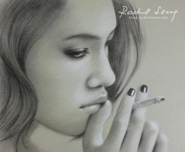 Detailed Realistic Pencil Drawings By Leong Hong Yu