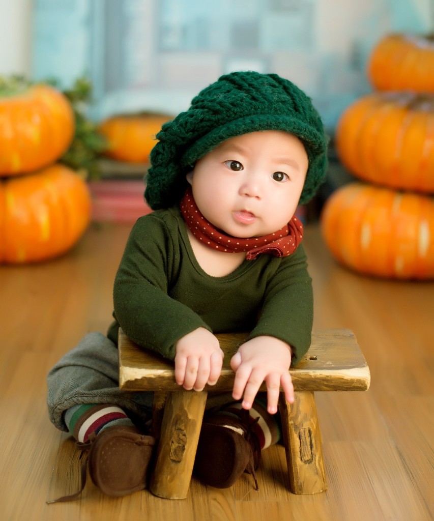 Adorable baby style photography