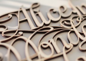 Unique Wood Lettering & Design by Future Marquetry | 99inspiration