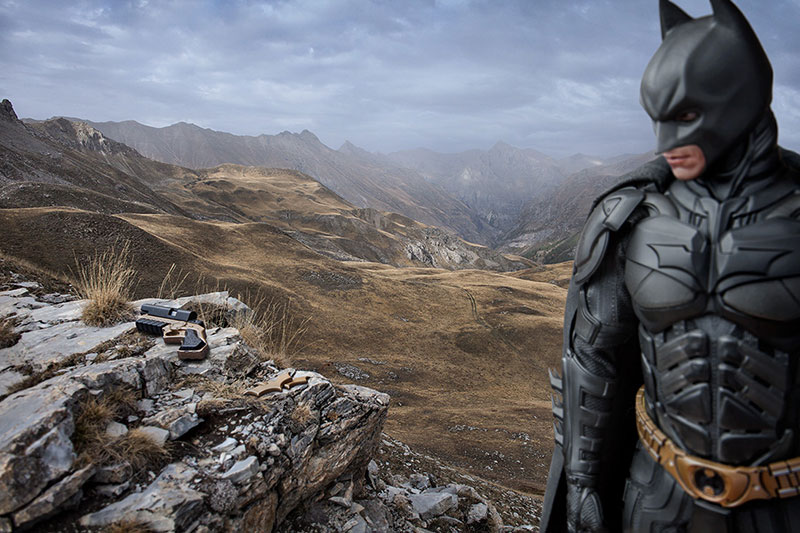 Photos of Lonely Superheroes by Benoit Lapray