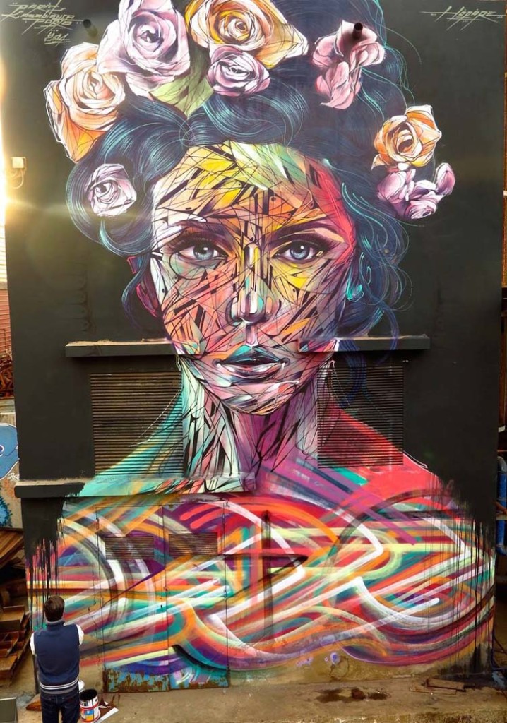 Creative Street Art and Graffiti Designs by Hopare