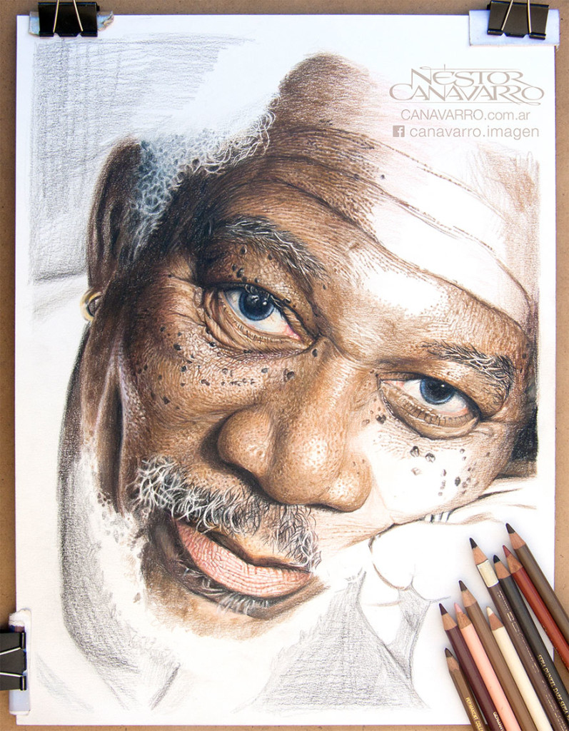 Extreme Detailed Drawing Color Pencils