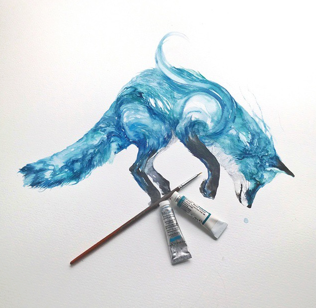 Gorgeous Watercolor Paintings by Luqman Reza Mulyono