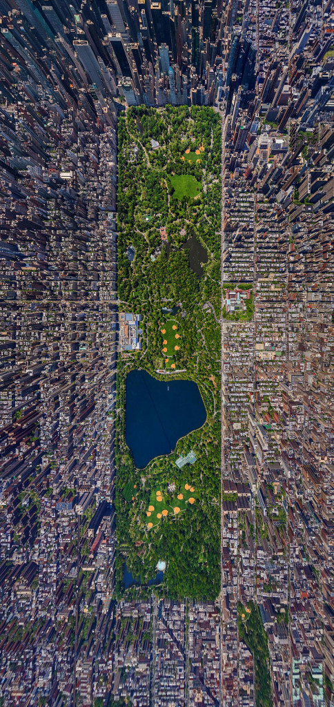 Aerial Photography of Central Park, New York