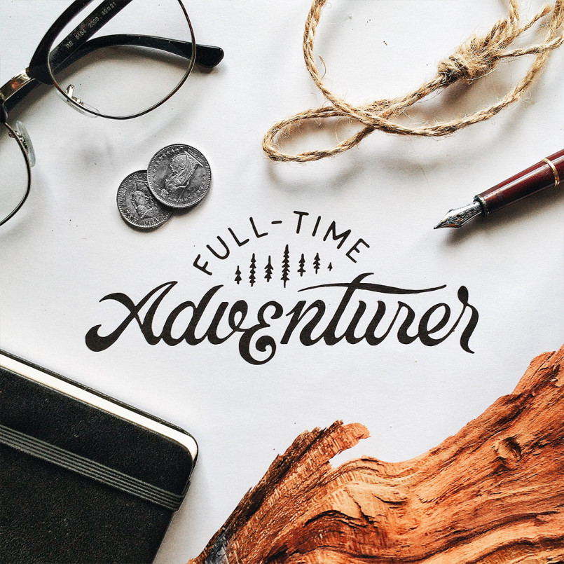 Beautiful Lettering Artworks by Marco van Luijn