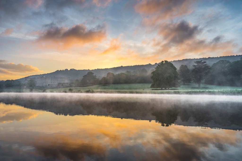 Jude Gadd captures the early morning mist rising from a lake in the English countryside