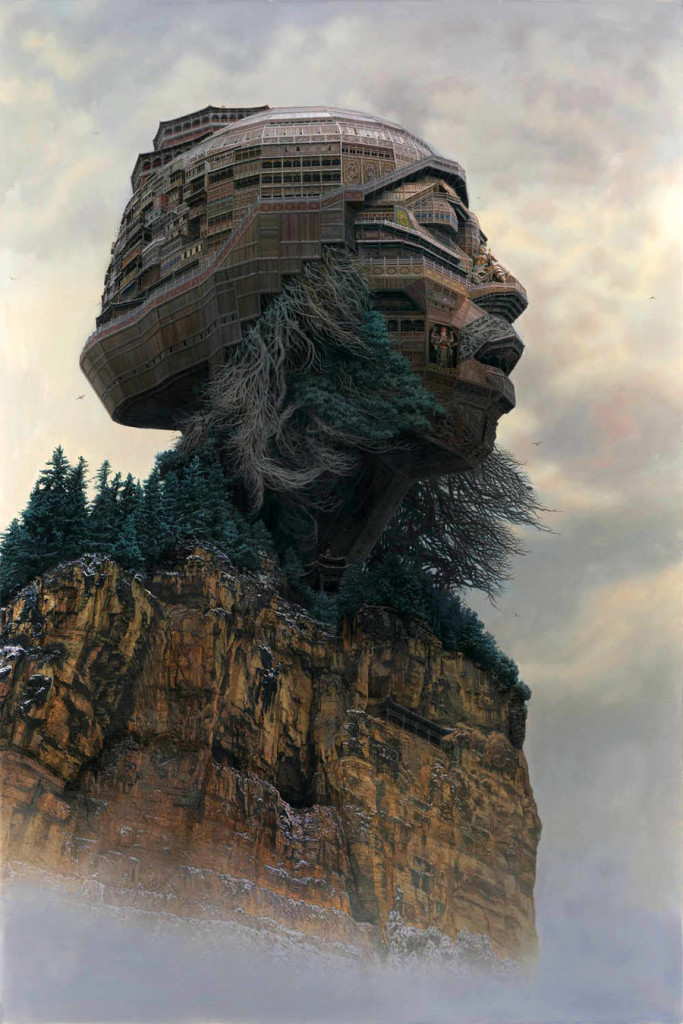 Portraits of Chinese Rockstars Turned into Monumental Temples 02