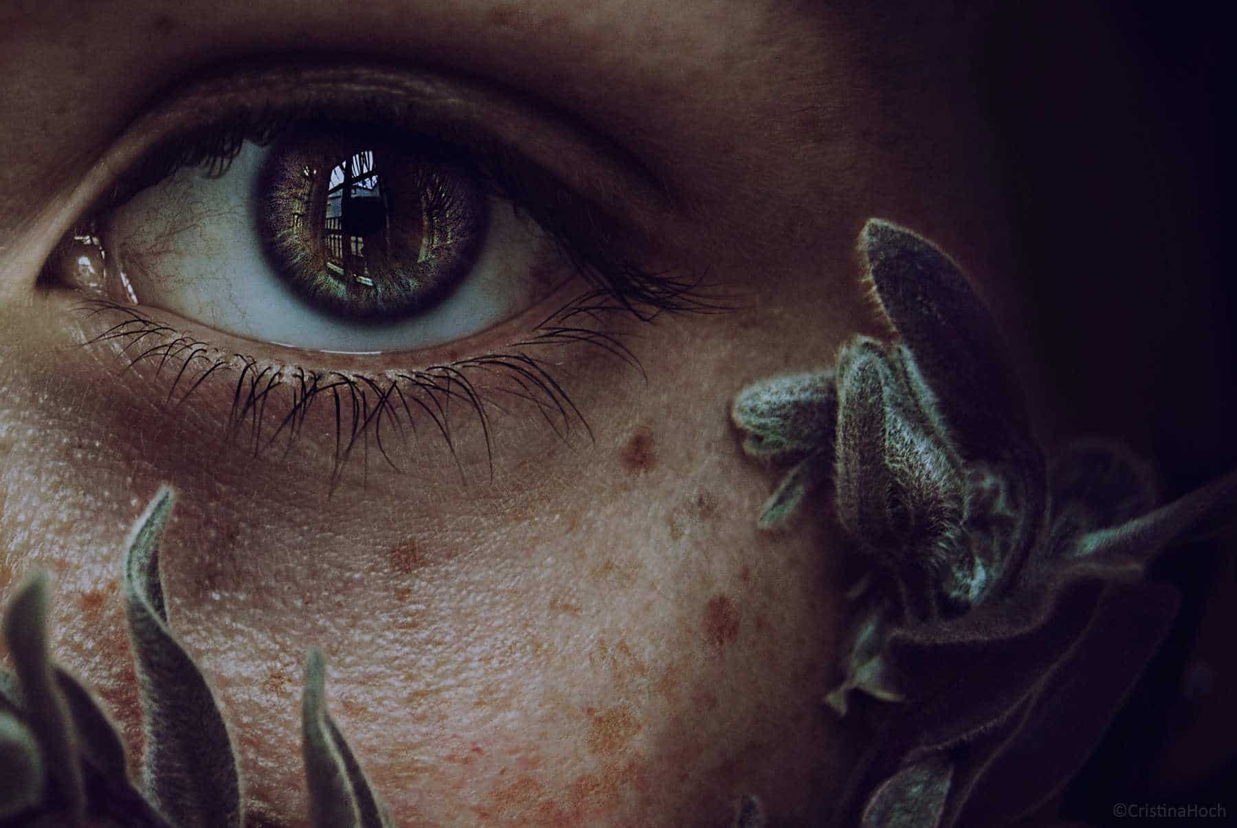 Beautiful Eyes in Portrait Photography by Cristina Hoch