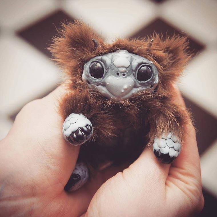 Cute Ghostly Monsters Doll by Katarzyna and Jacek Anyszkiewicz 02