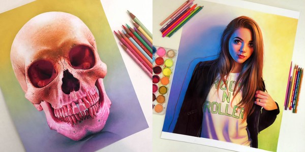 Stunning Colorful 3D Drawing by Morgan Davidson 99