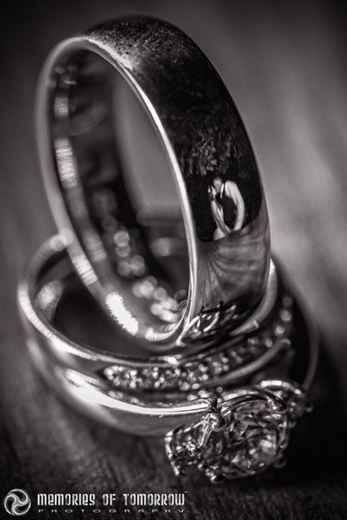 Wedding Photography With Reflected On Rings 77