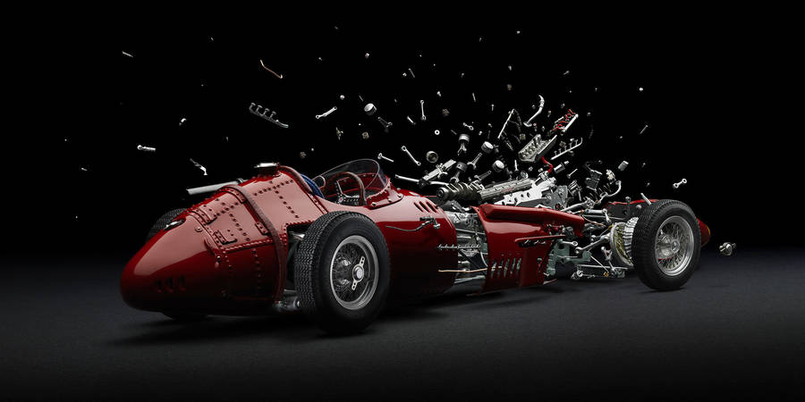 Disintegrating Mind blowing Cars Photography 77