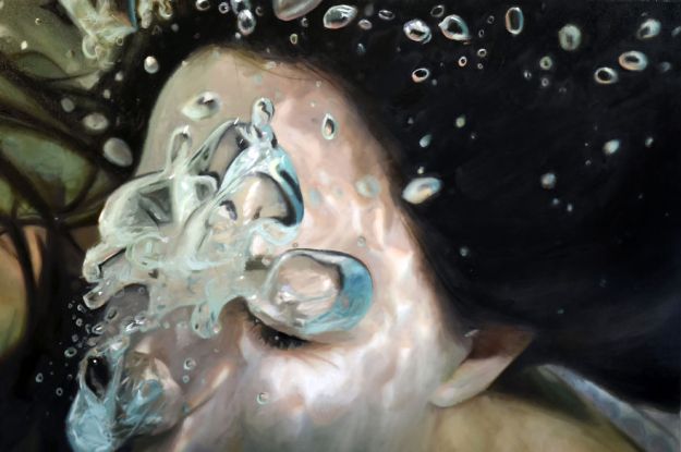 Amazing Realistic Underwater Paintings Reisha Perlmutter 99