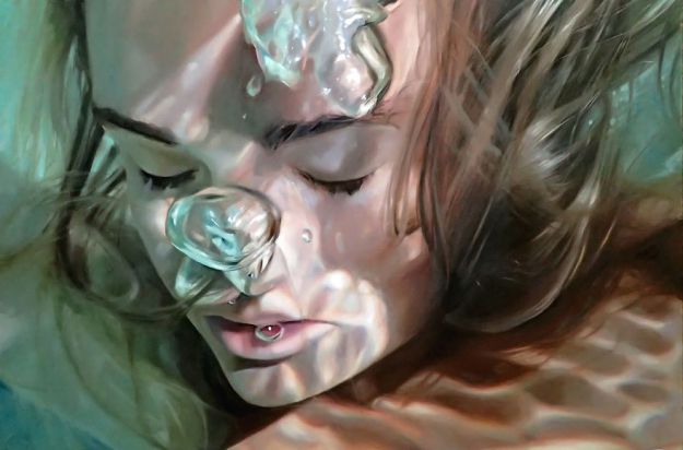 Amazing Realistic Underwater Paintings Reisha Perlmutter