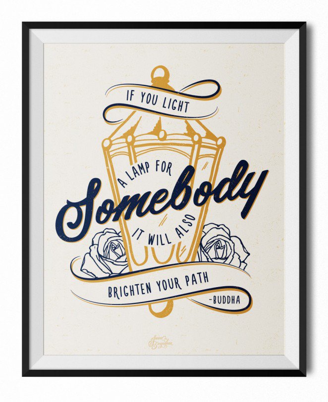 Stunning Hand Lettering Design By Jenna Bresnahan