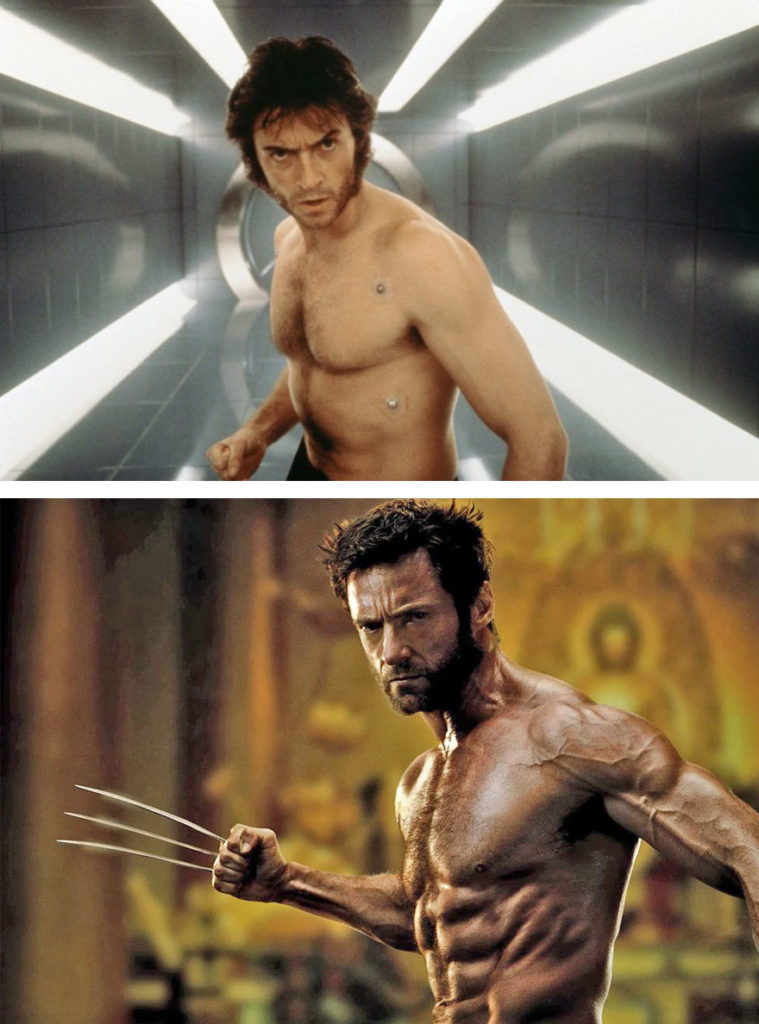 Wolverine Then And Now Look Like