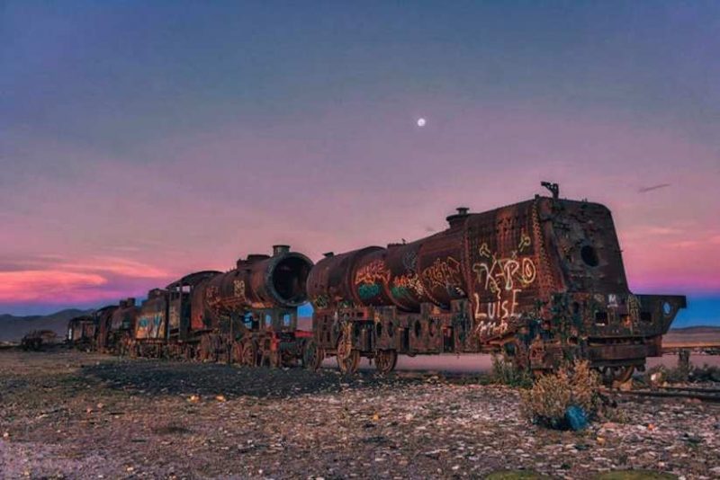 Beautiful Cemetery of Abandoned Trains in Bolivia by Chris Staring 7