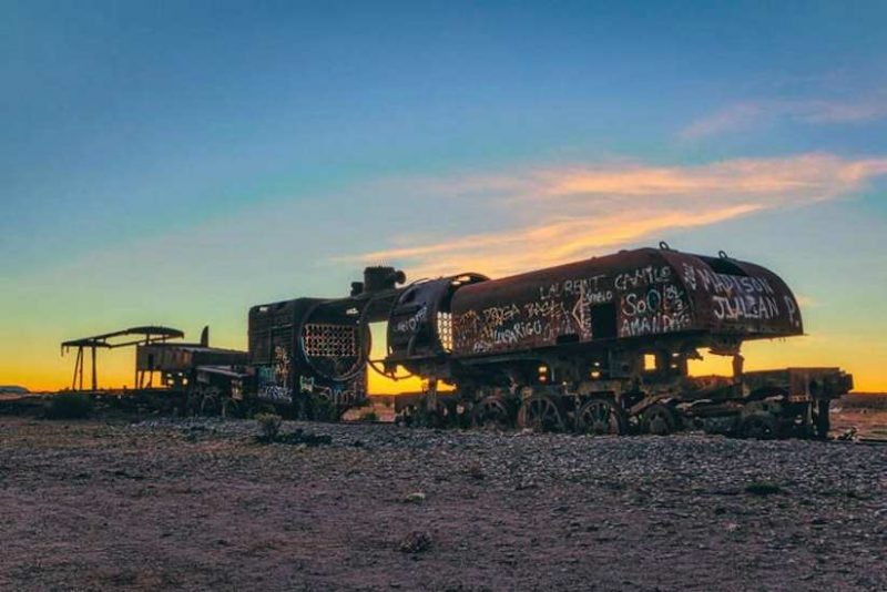 Wonderful Cemetery of Abandoned Trains in Bolivia by Chris Staring