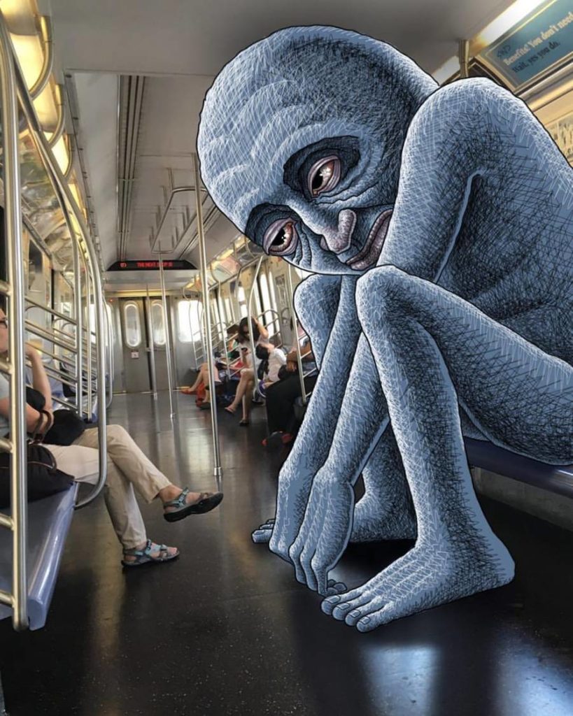 funny-monsters-doodles-in-new-york-subway-77