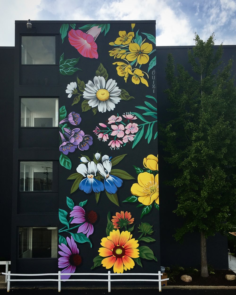 Stunning Huge Murals Floral By Ouizi 99inspiration