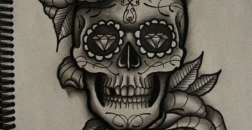 Amazing Tattoo Sketches That Will Blow Your Mind Sugar Skull